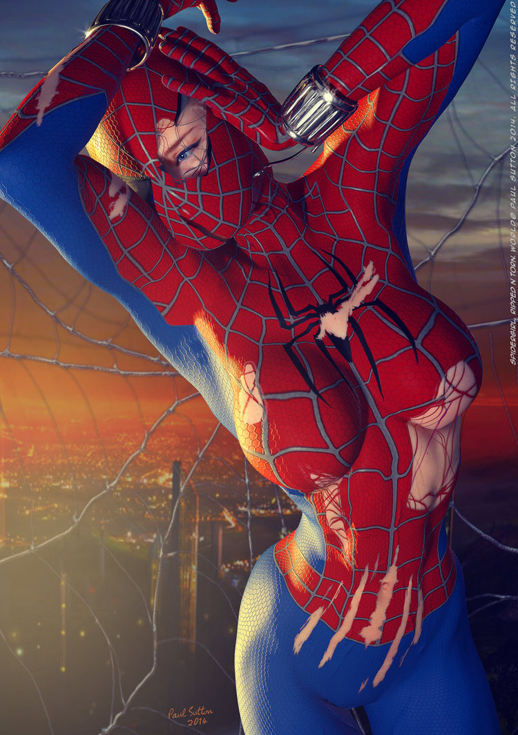 热Spidergirl picture