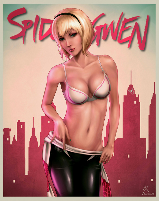 Spider Gwen Stripping picture