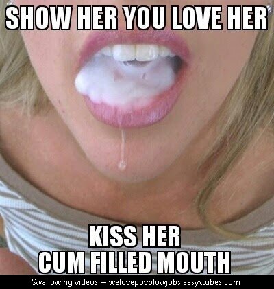 Bizi takip edin ♥ SwallowMyLoadOfCum More ♥ Swallowing Videos picture