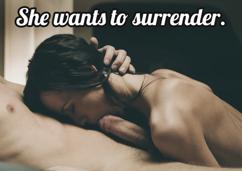 그녀가 안전하다고 느끼게하세요. 그러면 그녀는 당신에게 완전히 굴복 할 것입니다. picture