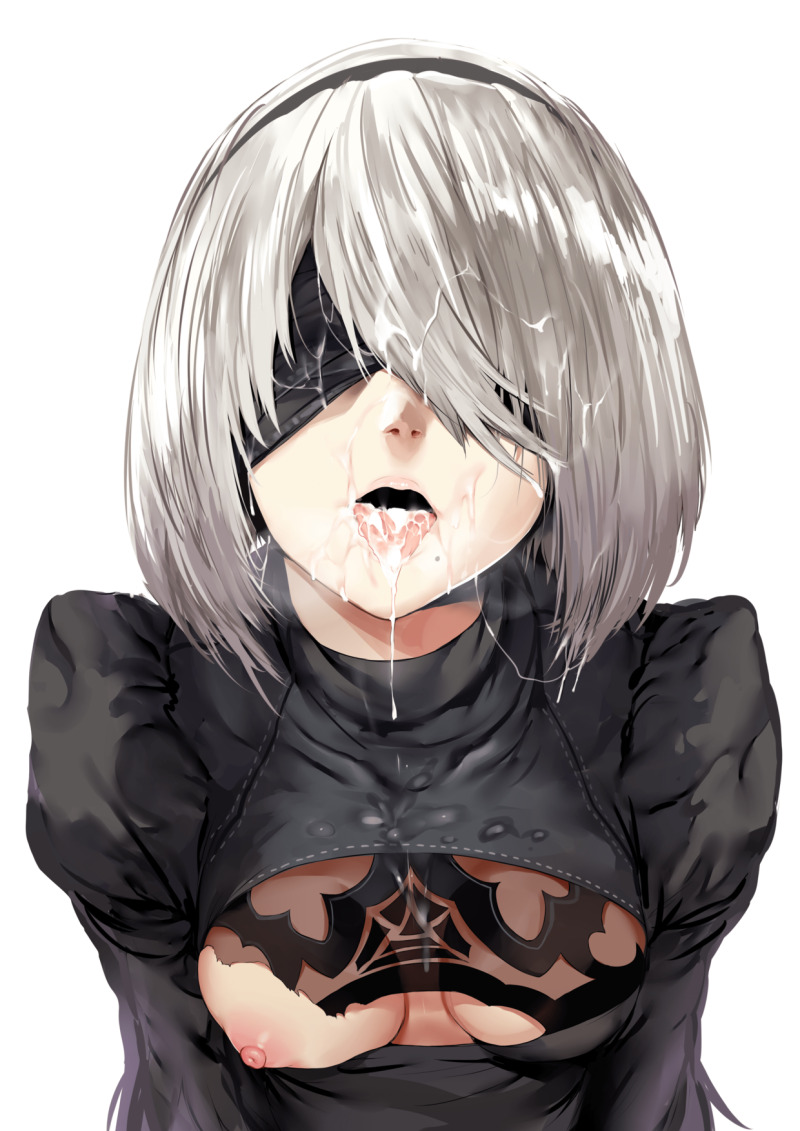 Nier Automata 2B Ahegao吹箫 picture