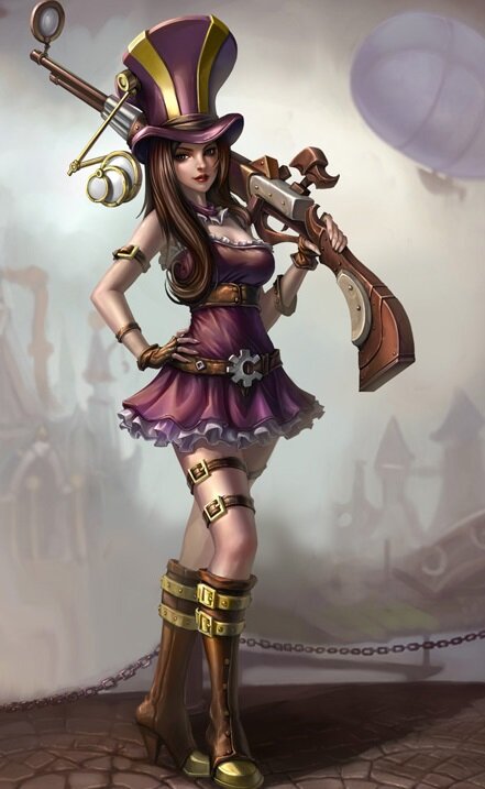 Caitlyn, League of Legends, Steampunk Babe picture