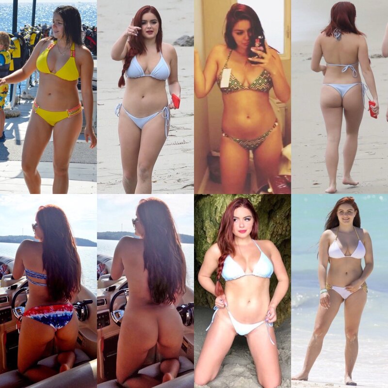 Chunky teen Ariel Winter in bikinis picture