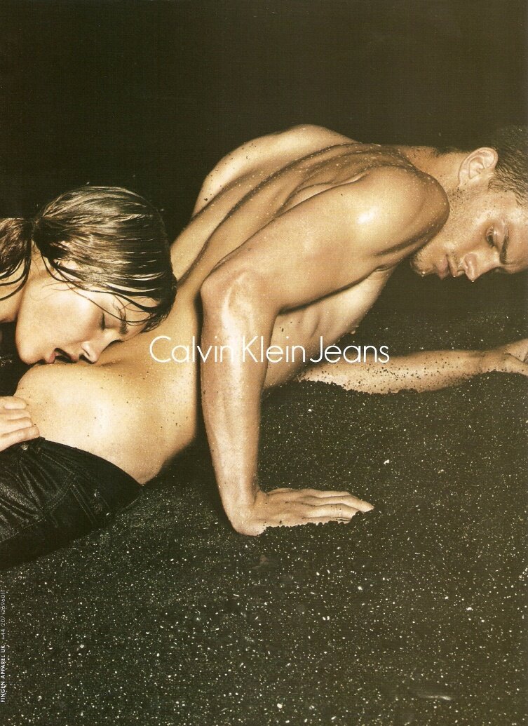 mutluluk durumu: Calvin Klein Jeans 2006 - Natalia Vodianova ve Jamie Dornan picture