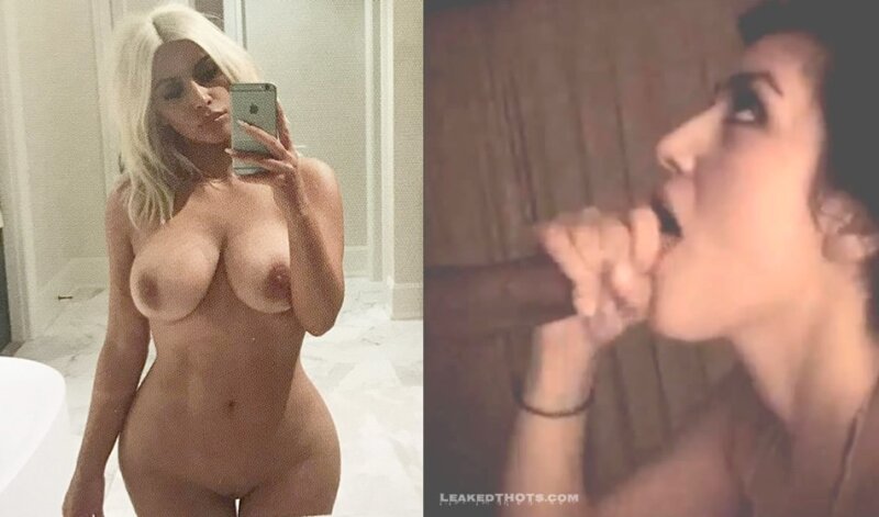 Kim Kardashian naked selfie & famous leaked sex tape with Ray J picture