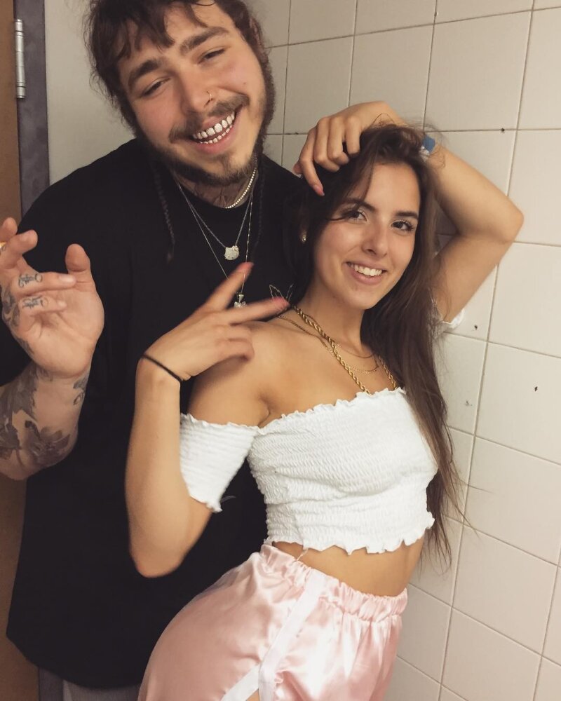 Post Malone fucked her in some shady club's bathroom picture