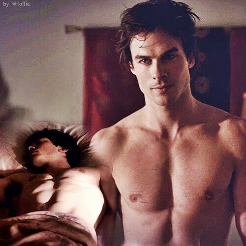 Ian somerhalder gömleksiz picture