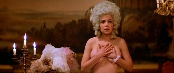 Elizabeth berridge topless scene from amadeus picture