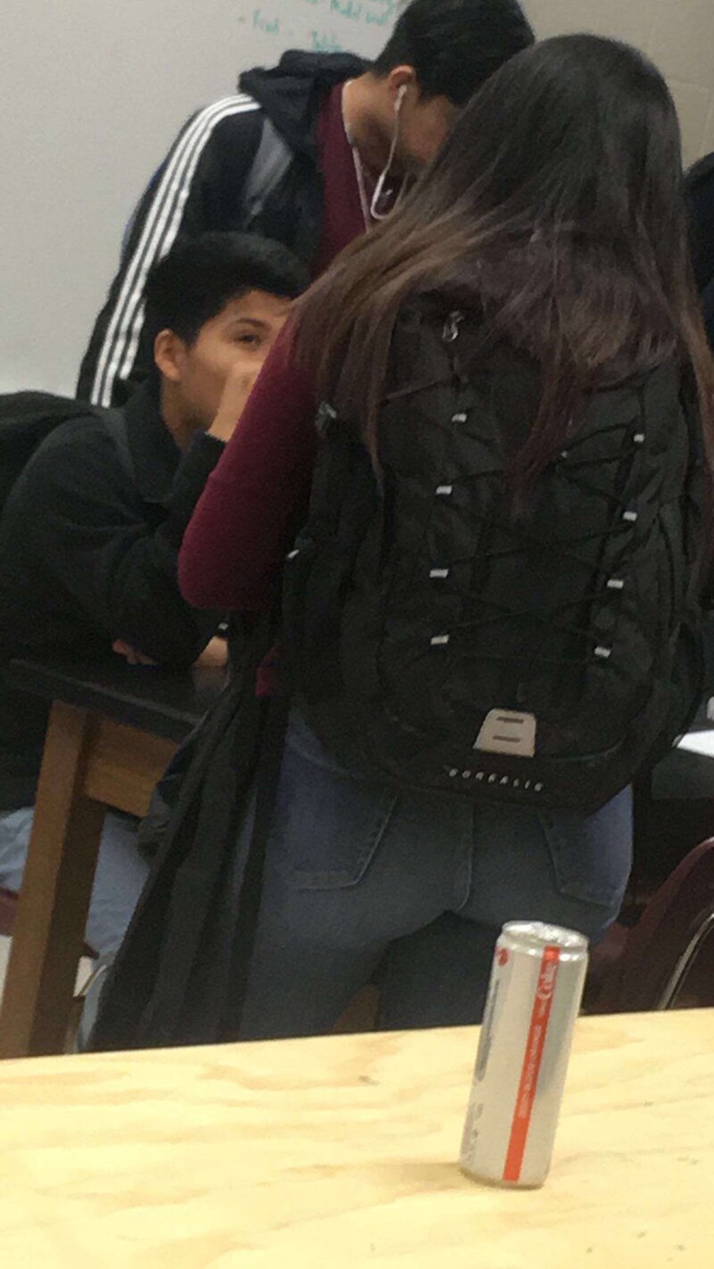 Big ass in college picture