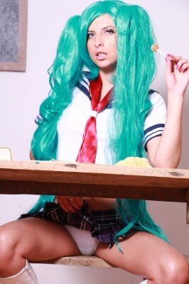 Cute Cosplay Babe picture