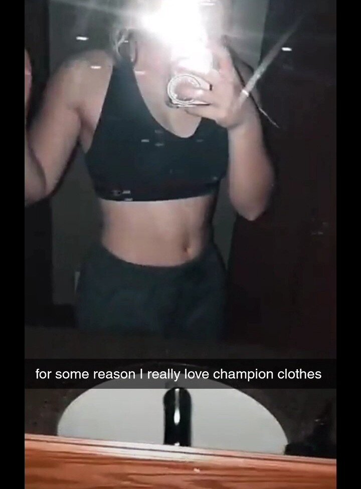 Sexy sports bra picture