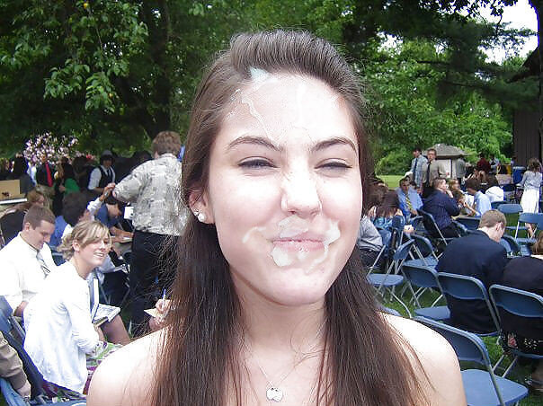 cum on her face in public picture