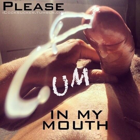 Cum in my mouth picture