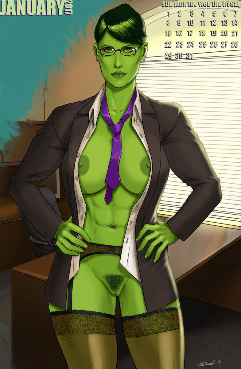She-Hulk horny picture