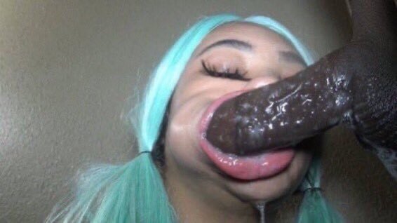 Sloppy Ebony BJ picture