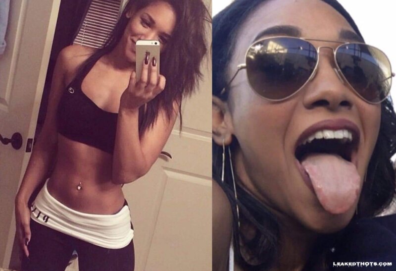Candice Patton wants a hot load on her tongue picture