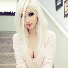 Beautiful Blonde Emo picture