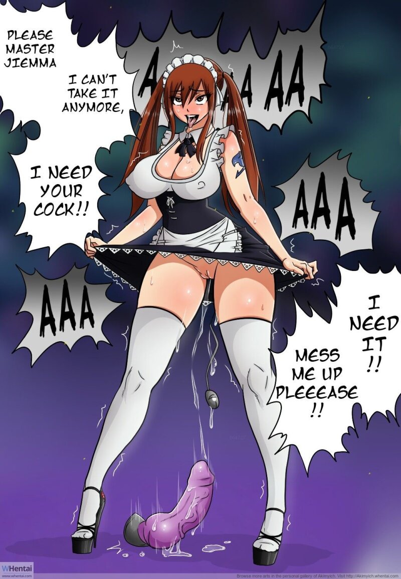 Erza craving cock picture