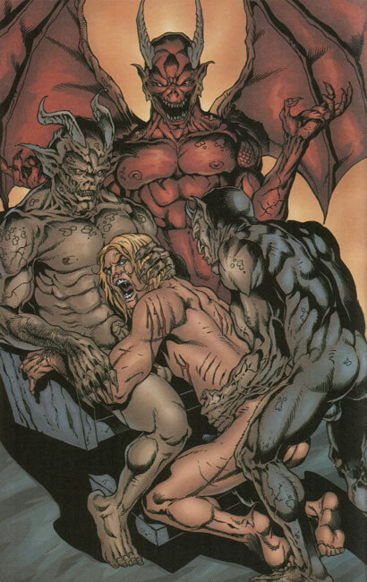 Demon gang bang picture