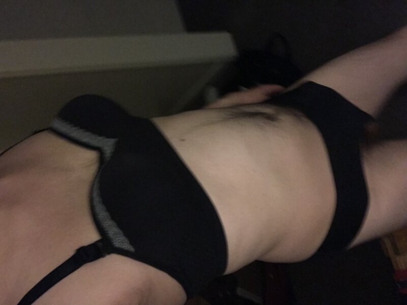 Trying Women’s undergarments picture