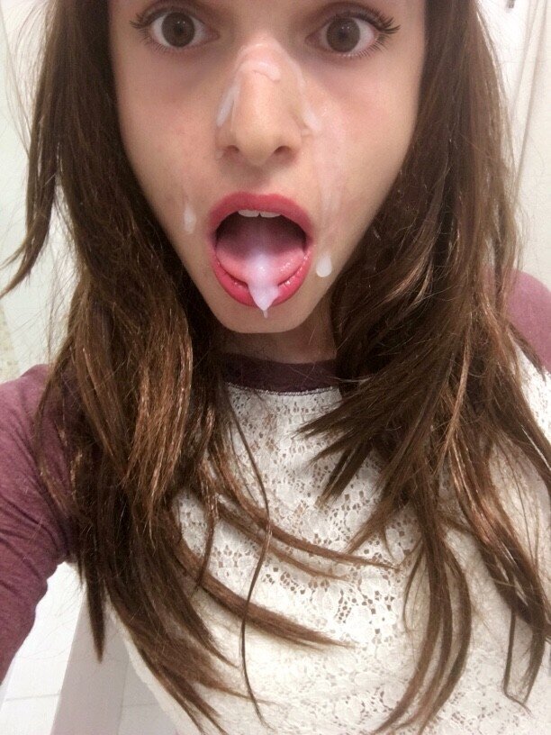 teen first cum selfie picture