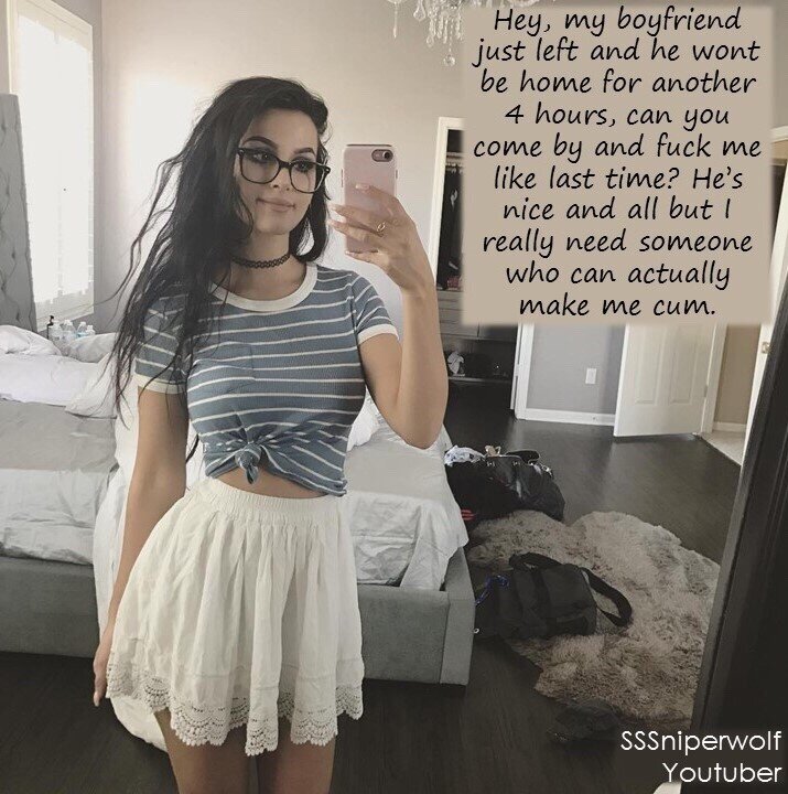 SSSniperwolf 알파 남성 캡션 picture