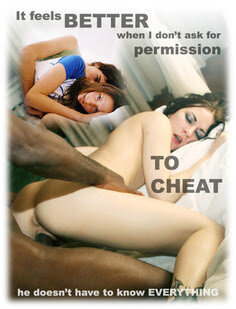 of course that's the fun part of cheating picture