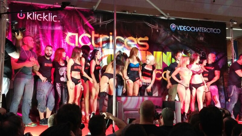 A ton of pornstars on stage picture