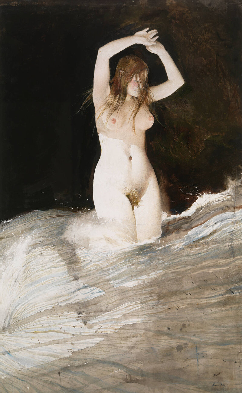 “Surf” by Andrew Wyeth picture