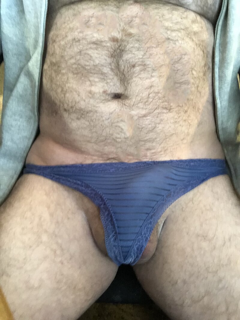 Hairy Male In Panties picture