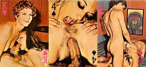 Porn playing cards picture