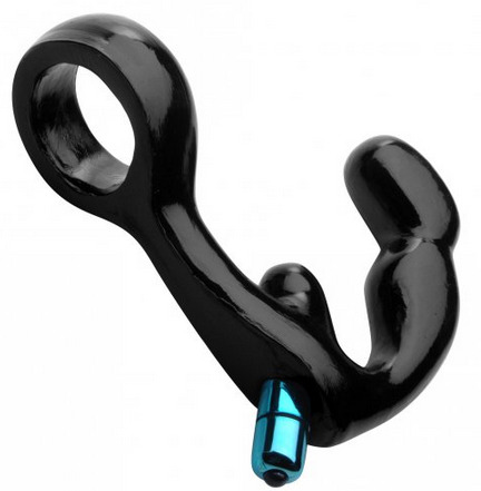 Prostate Plug w/ Cock Ring and Vibe, okay who doesnt want a rock hard erection & prostate stimulation picture