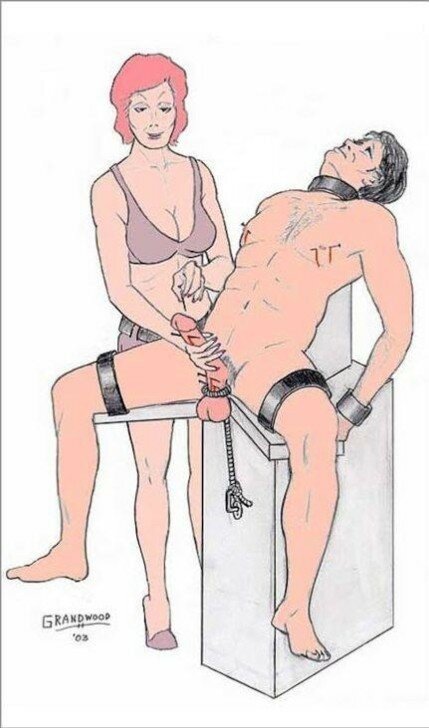 Femdom çizimi picture