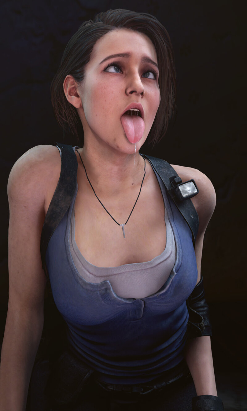 질 발렌타인 Ahegao picture