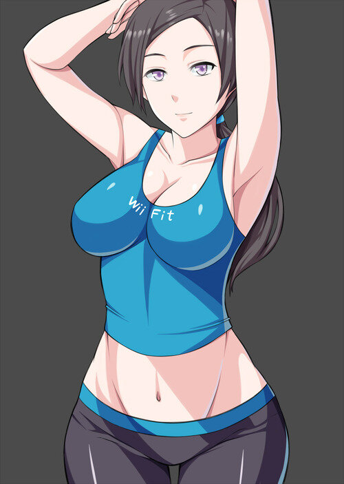Wii fit trainer picture