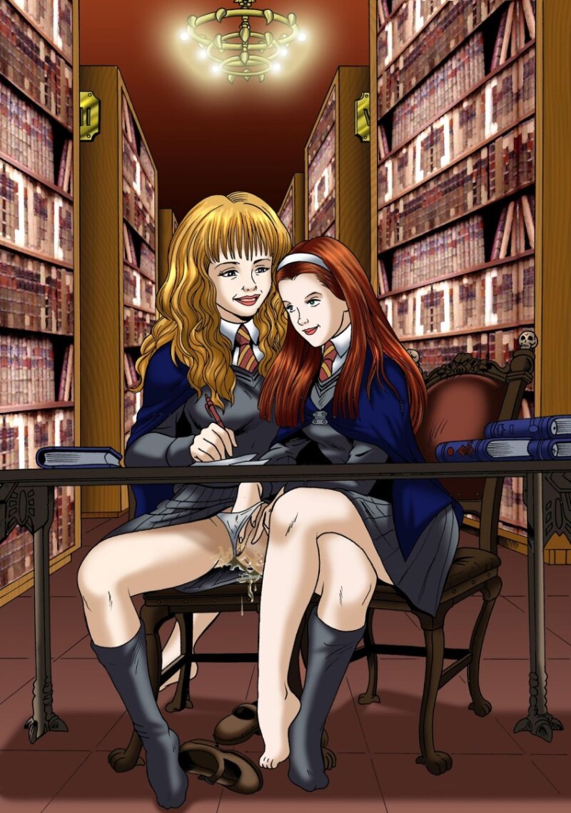 Hermione and Ginny Lesbian picture