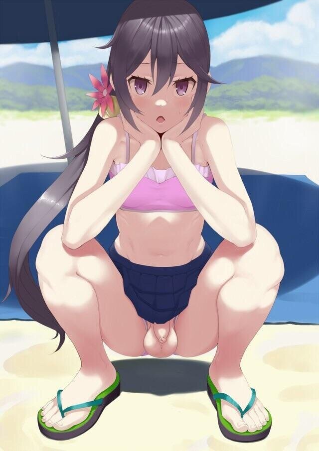At the beach picture