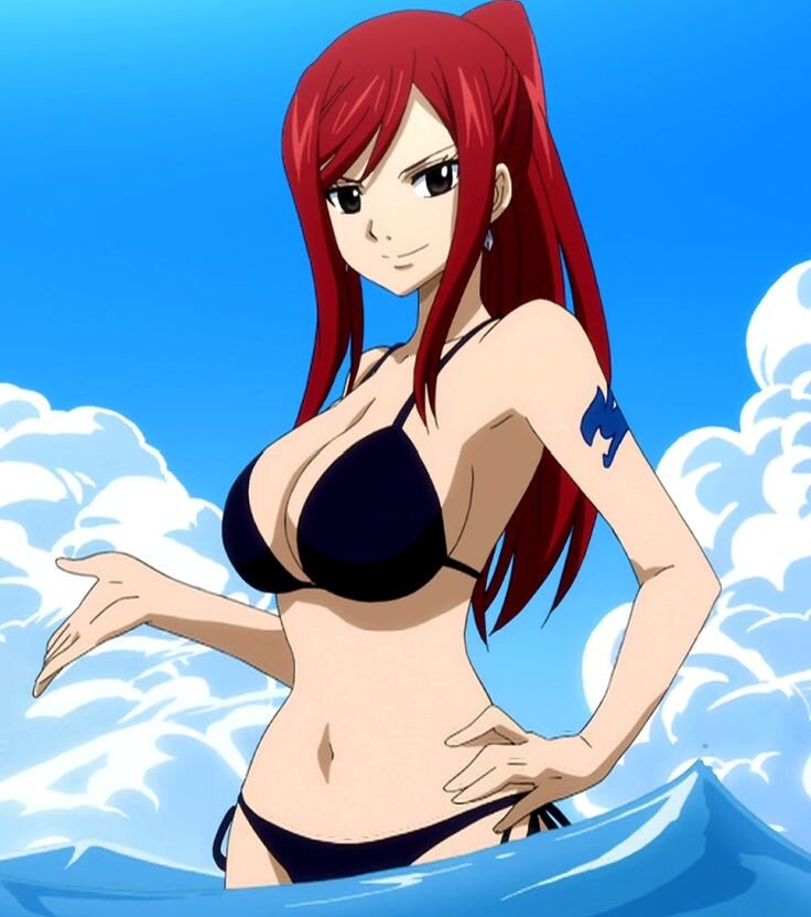 Erza Scalette de Fairy Tail ve bikini picture