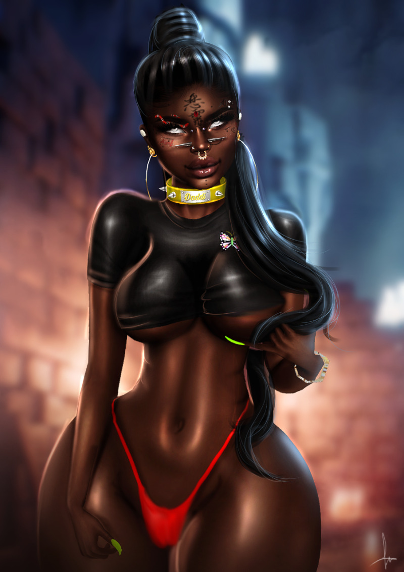 Ebony goddess picture