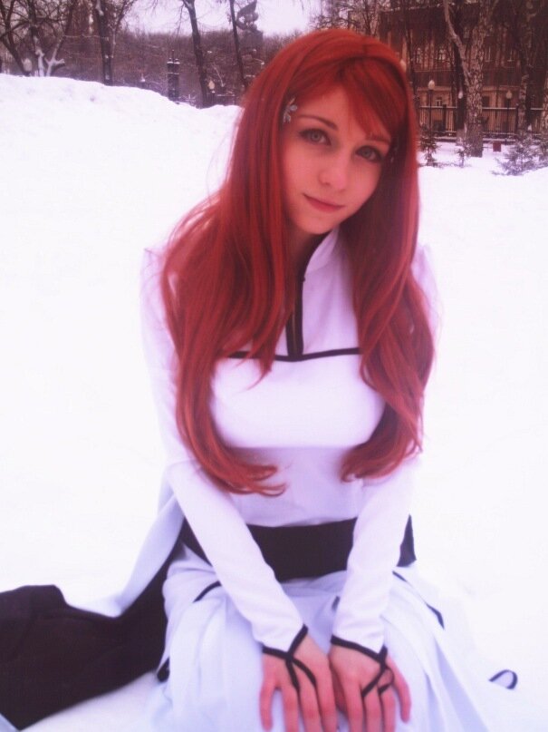 뜨거운 orihime 코스프레 picture