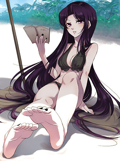 이 뜨거운 헨타이 사진에 뜨거운 갈색 머리 picture