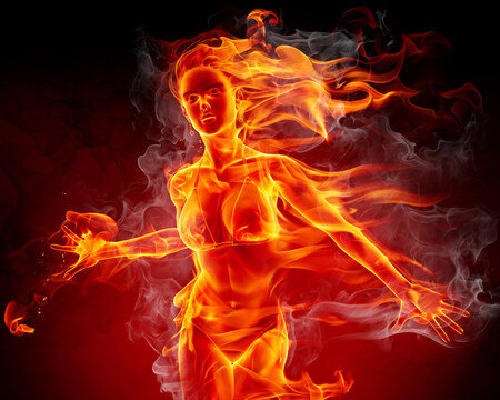 Fire lady.. picture