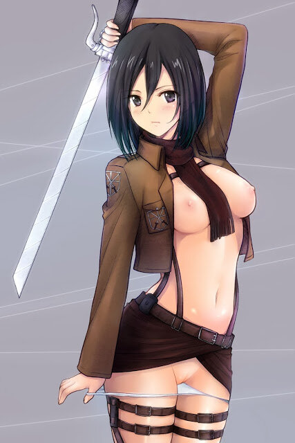 타이탄 Mikasa Ackerman 공격 picture