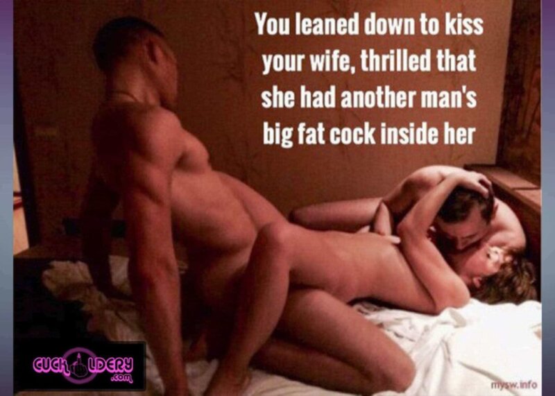 Cuckold husband Kissing Wife picture