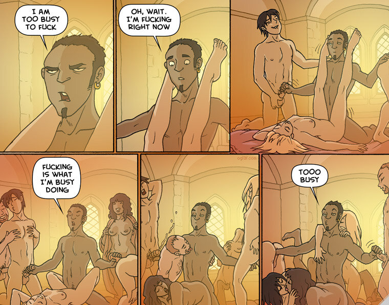 판타지 webcomic oglaf. 당신은 그것을 따라야합니다. picture