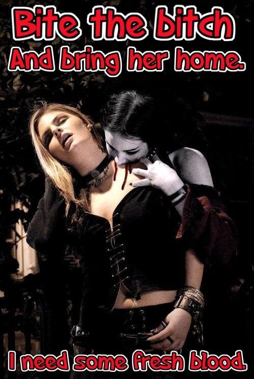 I love my vampire slut wife. picture