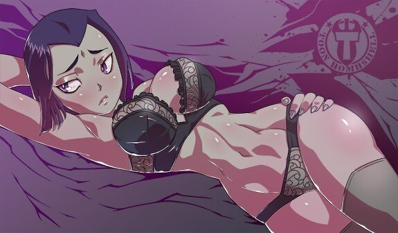 Raven in lingerie picture