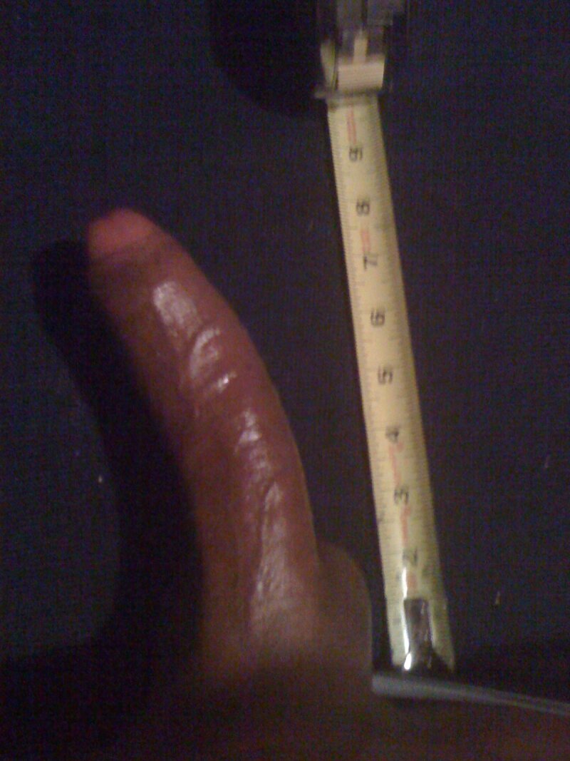 My sweet brown 8 inch long 6 inch girth cock picture