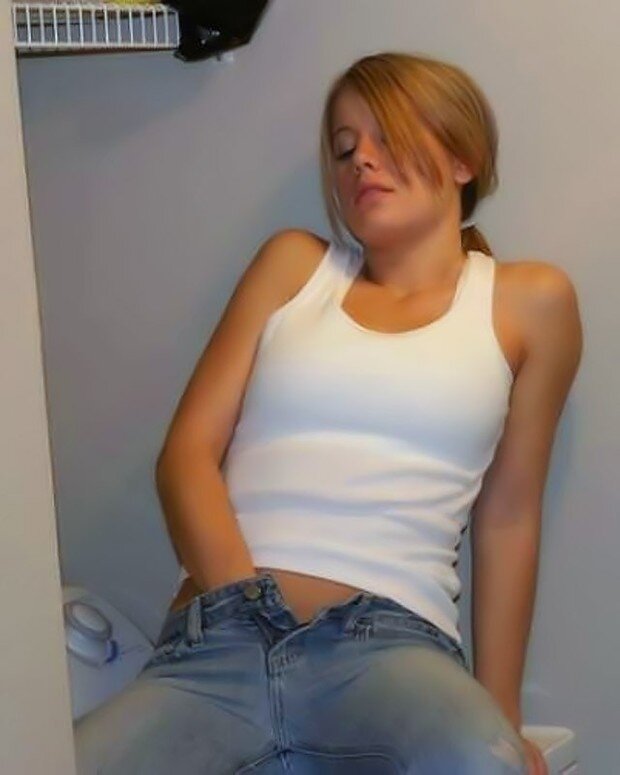 jeans masturbation picture