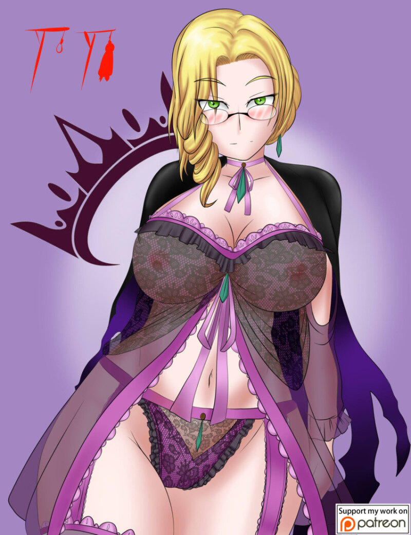 Glynda in sexy lingerie picture